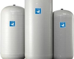 מיכלי לחץ למערכות מים מטופלים 